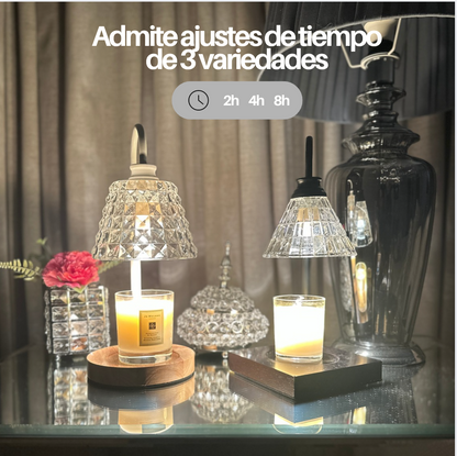 Lampara Calentadora de Vela