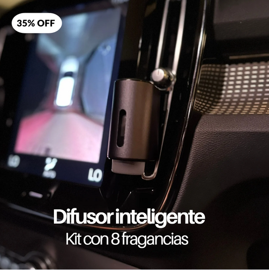 Difusor para carros (8 Aromas) - 1 año